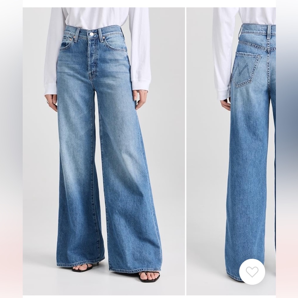 The Ditcher Roller Sneak in Psych! High rise wide leg